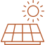 Solar Panel on Terrace